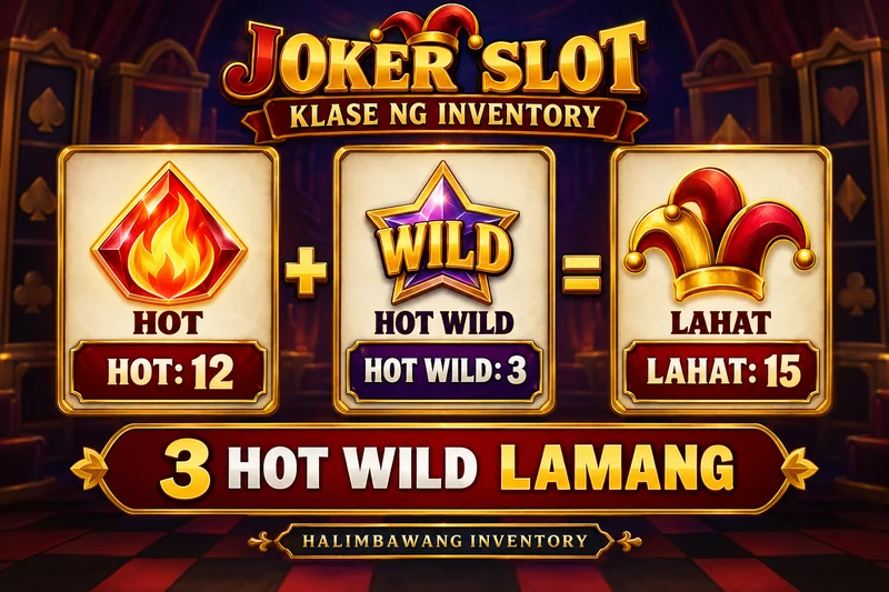 Hypothetical record explanation: Joker's Jewels Hot. Hot versus Hot Wild class count before jackpot comparison. Not actual provider screenshot.